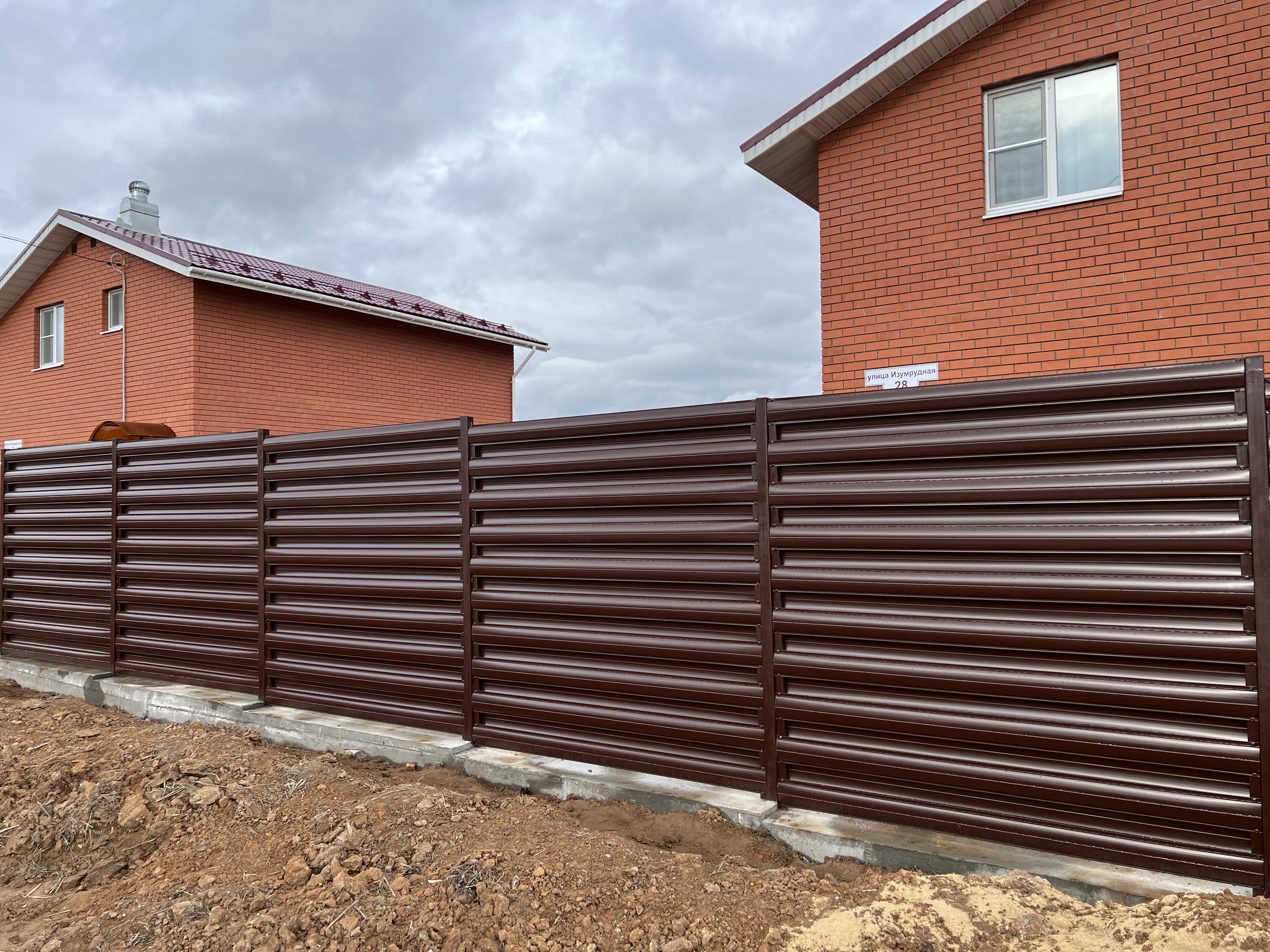 Забор из евроштакетника под ключ, Нижний Новгород